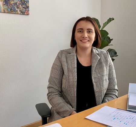 Auszubildende Laura Engelmann